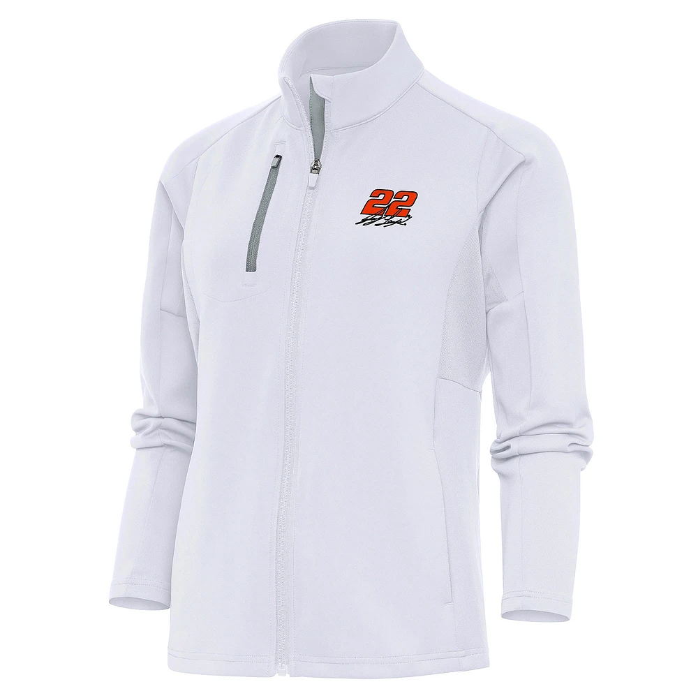 Women's Antigua Joey Logano Generation Full-Zip Jacket
