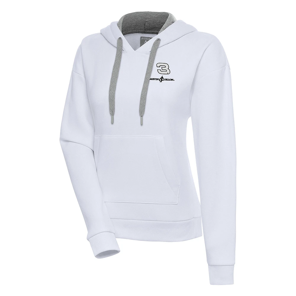 Women's Antigua Austin Dillon Victory Pullover Hoodie