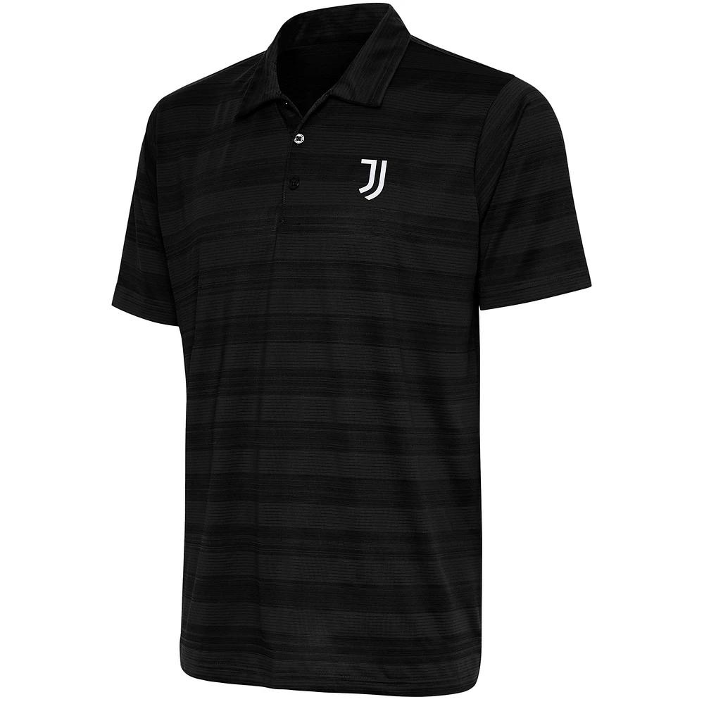 Men's Black Juventus Boundary Polo