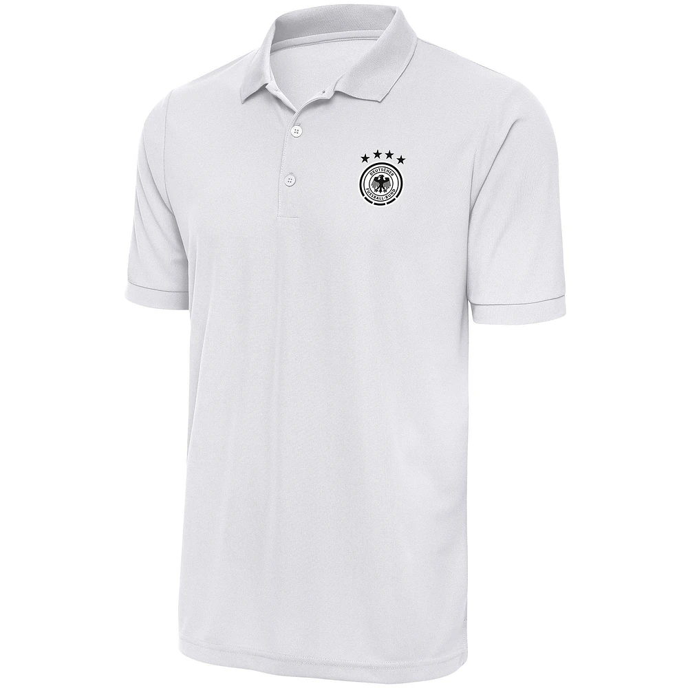 Men's White Germany National Team Derive Polo