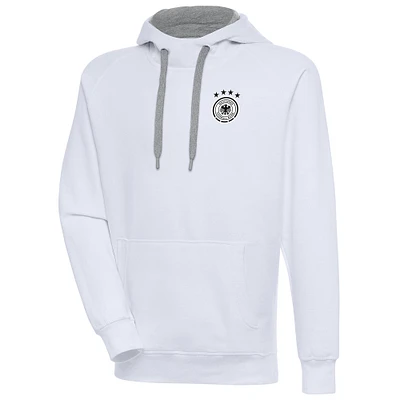 Men's White Germany National Team Takeover Pullover Hoodie