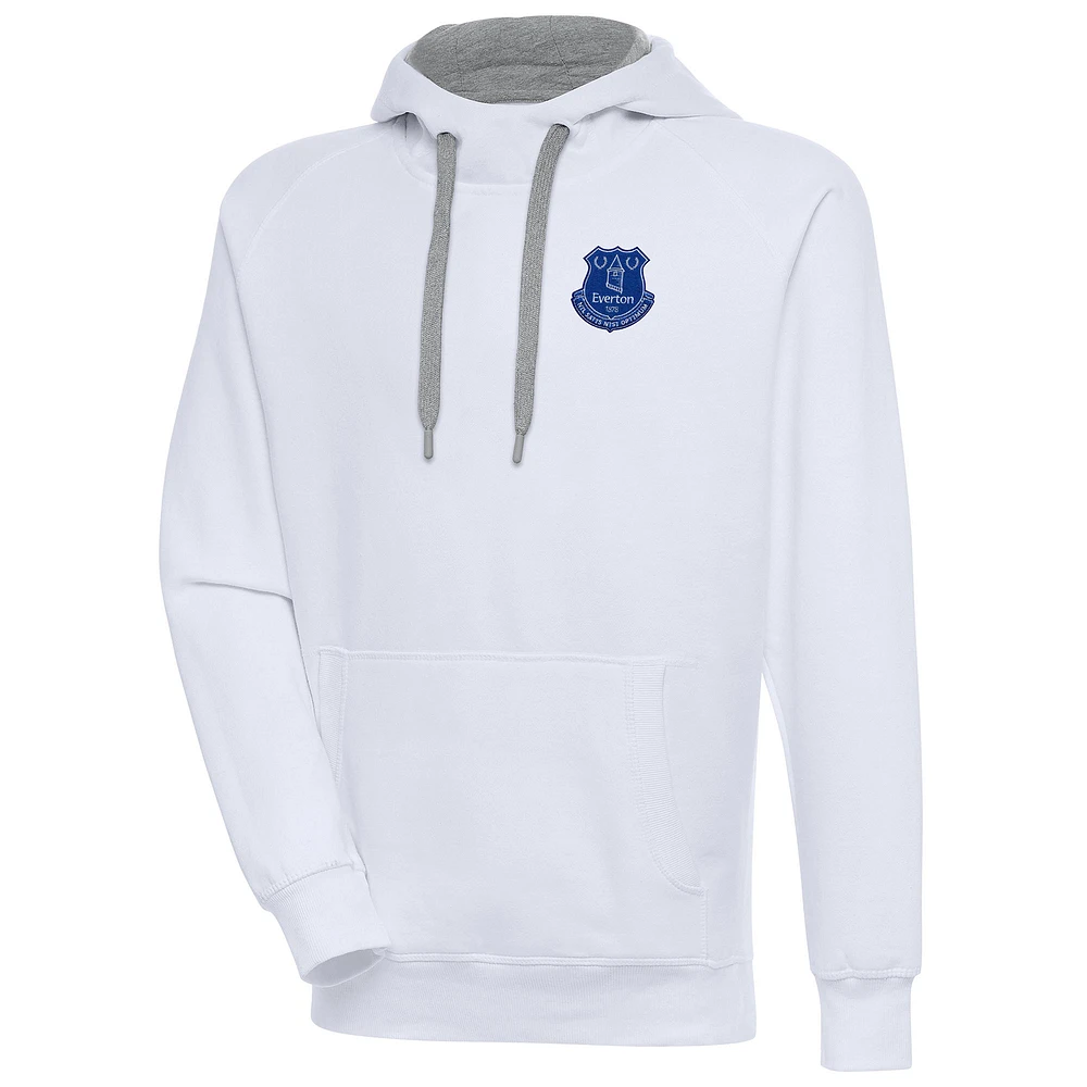 Men's White Everton Takeover Pullover Hoodie