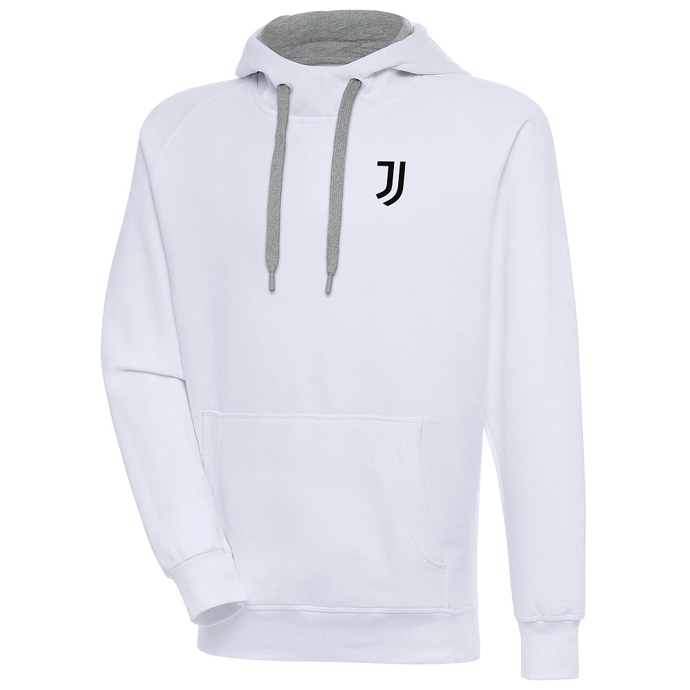 Men's White Juventus Takeover Pullover Hoodie