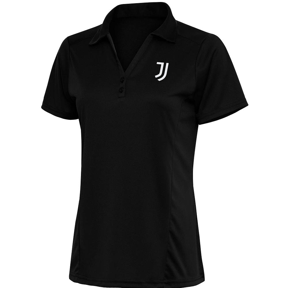 Women's Black Juventus Statement Polo