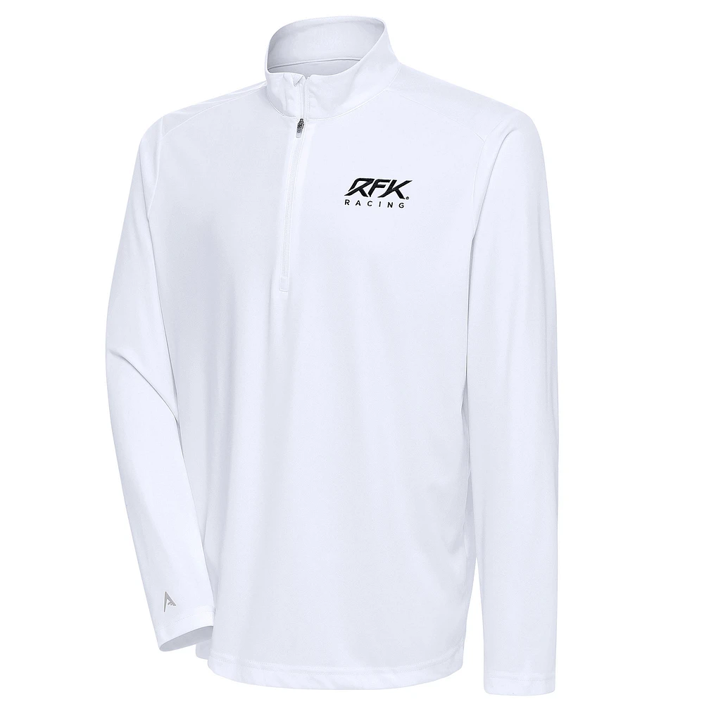 Men's Antigua Roush Fenway Keselowski Racing Tribute Quarter-Zip Pullover Top