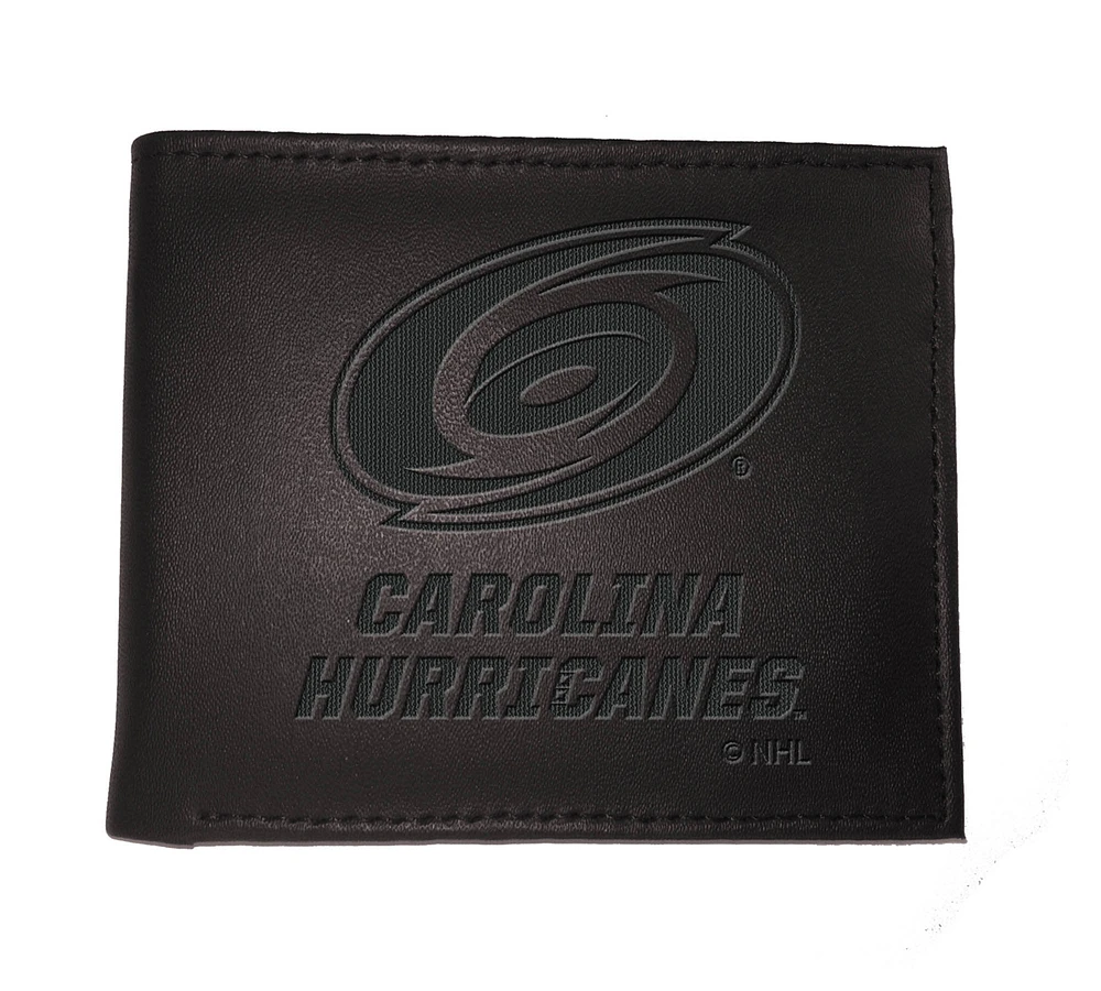 Black Carolina Hurricanes Hybrid Bi-Fold Wallet