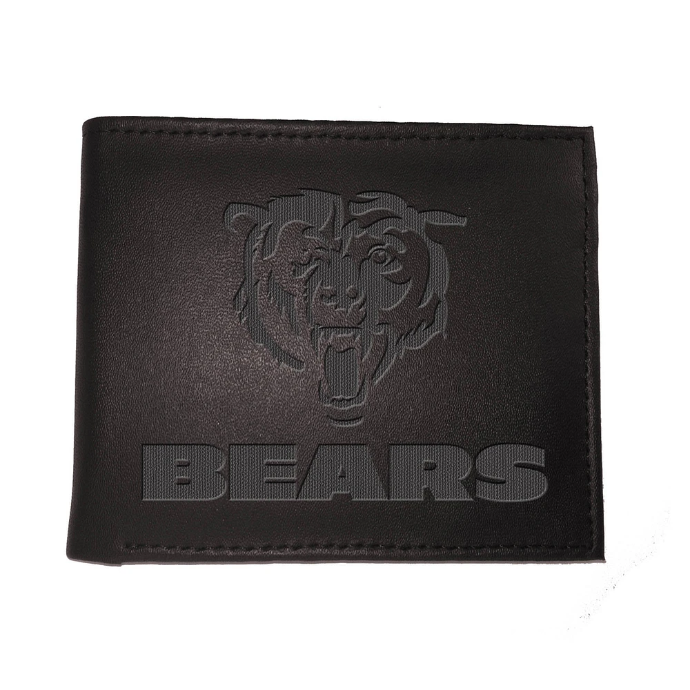 Black Chicago Bears Hybrid Bi-Fold Wallet