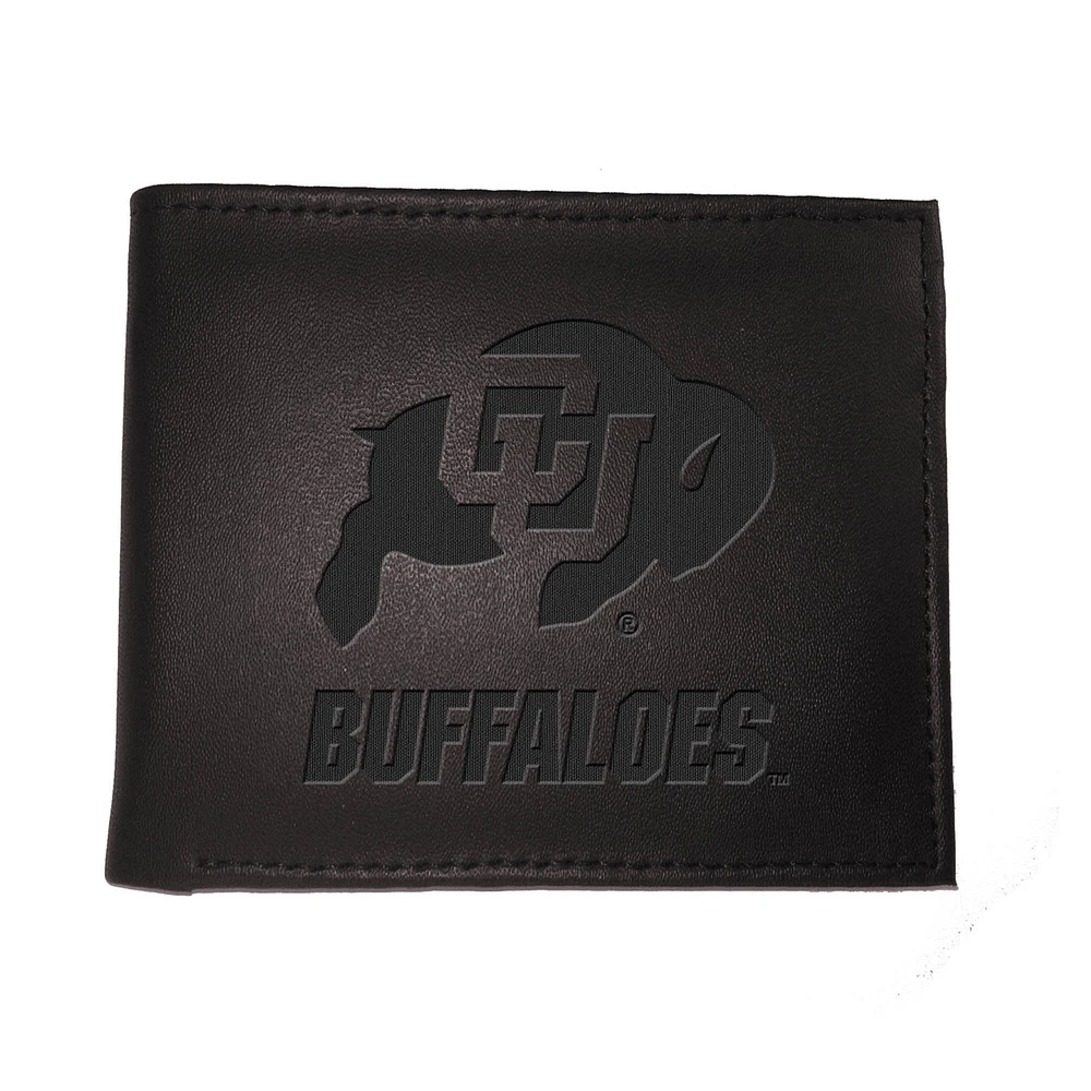 Black Colorado Buffaloes Hybrid Bi-Fold Wallet