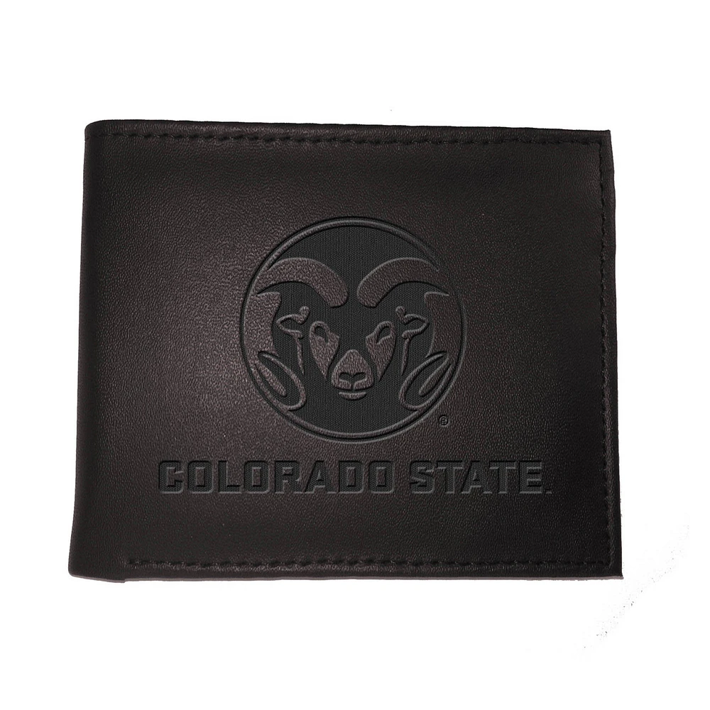 Black Colorado State Rams Hybrid Bi-Fold Wallet