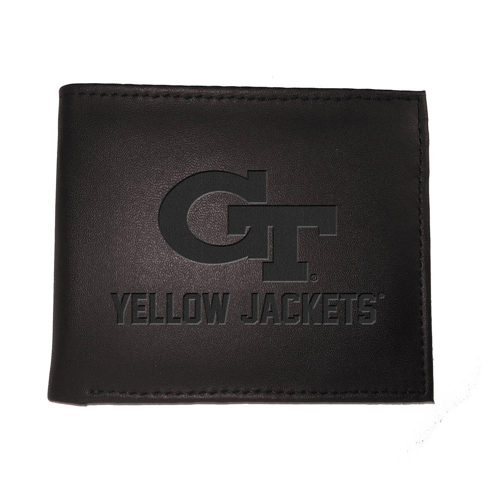Black Georgia Tech Yellow Jackets Hybrid Bi-Fold Wallet