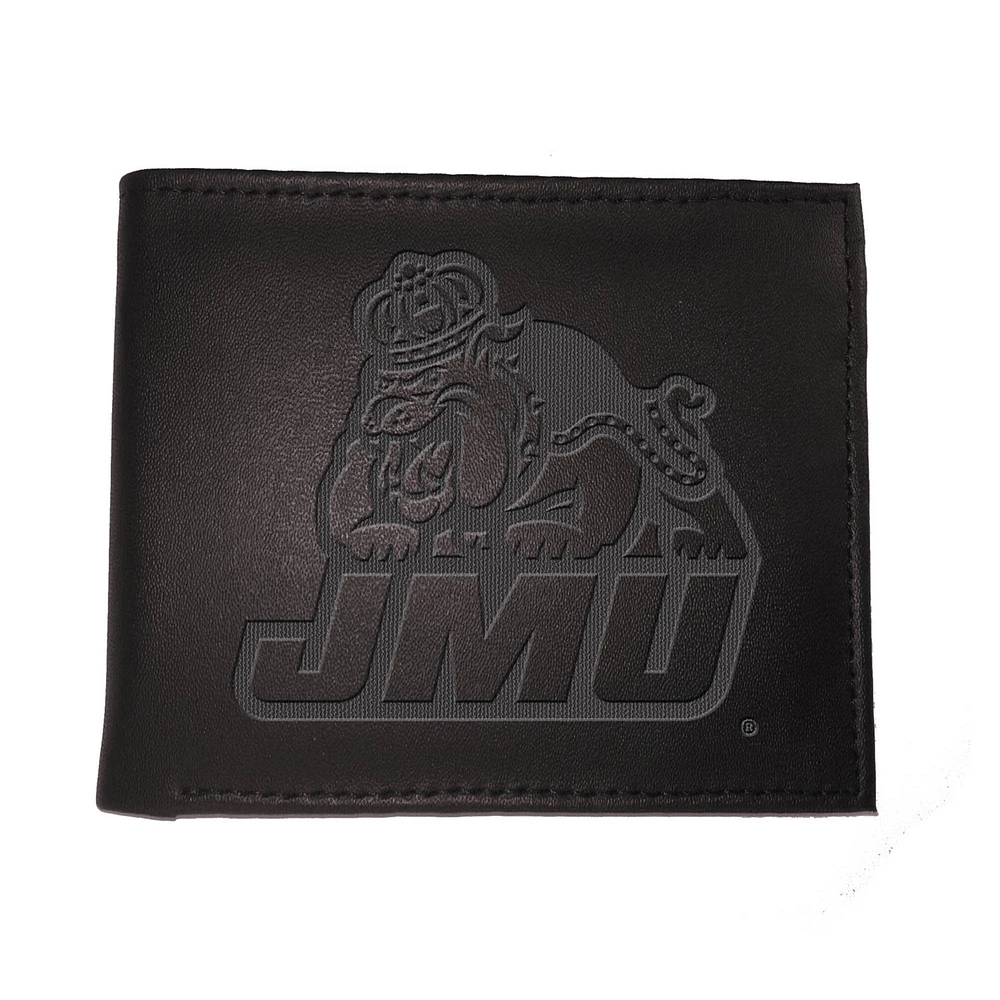 Black James Madison Dukes Hybrid Bi-Fold Wallet