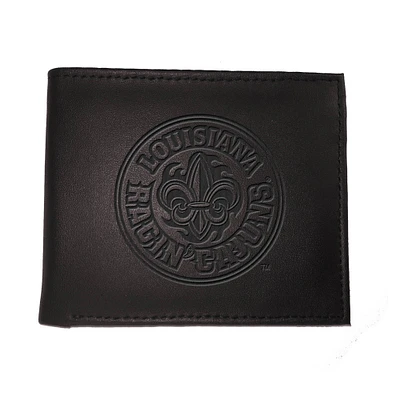 Black Louisiana Ragin' Cajuns Hybrid Bi-Fold Wallet