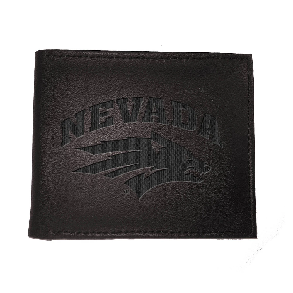 Black Nevada Wolf Pack Hybrid Bi-Fold Wallet