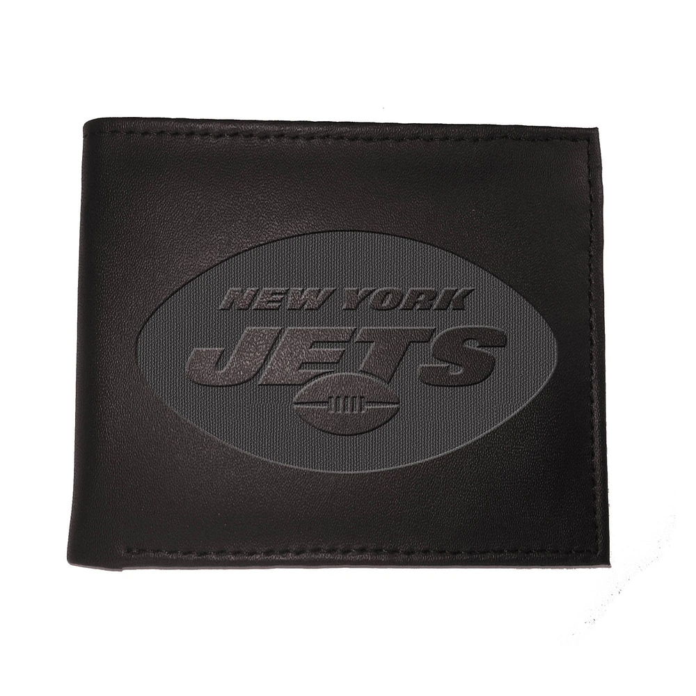 Black New York Jets Hybrid Bi-Fold Wallet