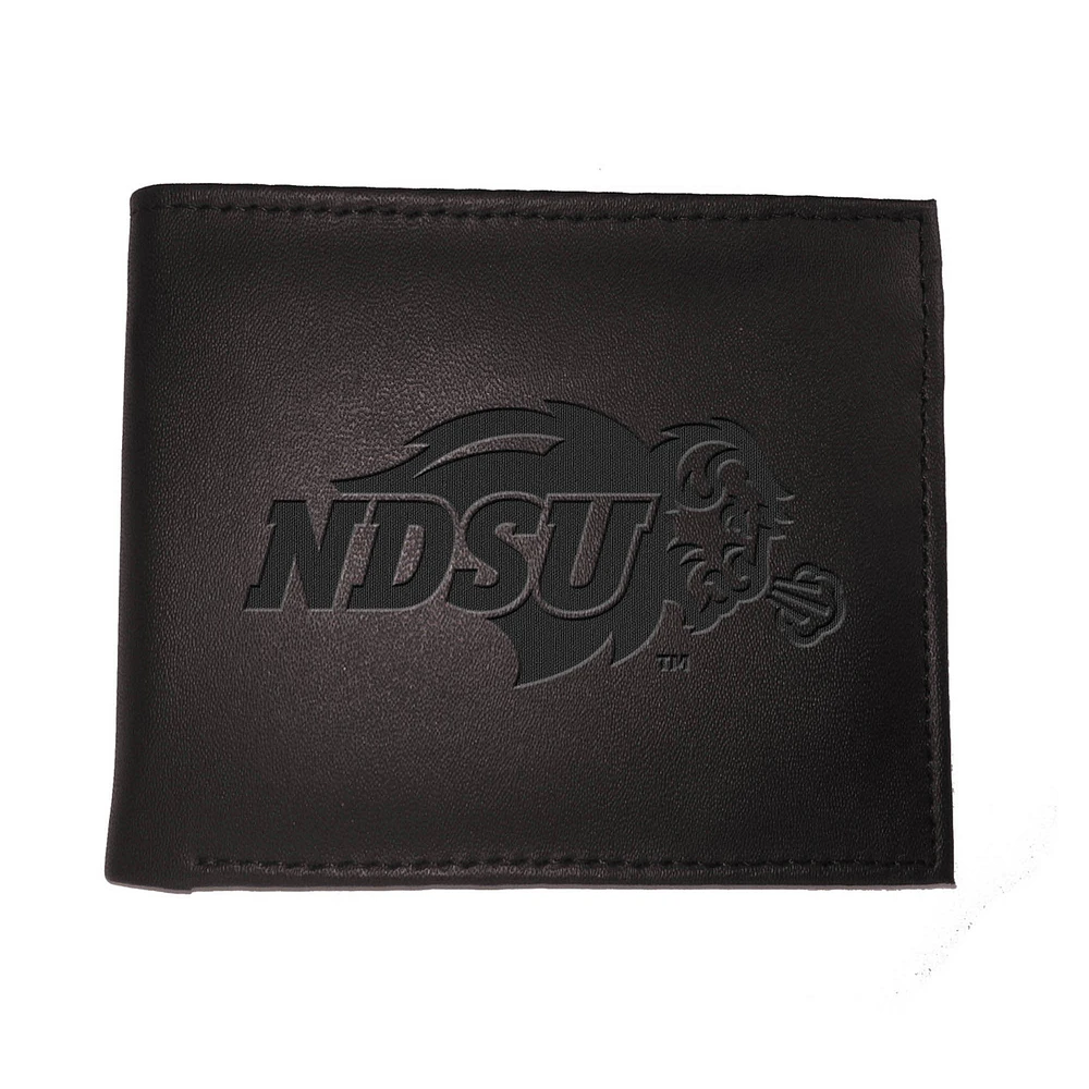 Black NDSU Bison Hybrid Bi-Fold Wallet