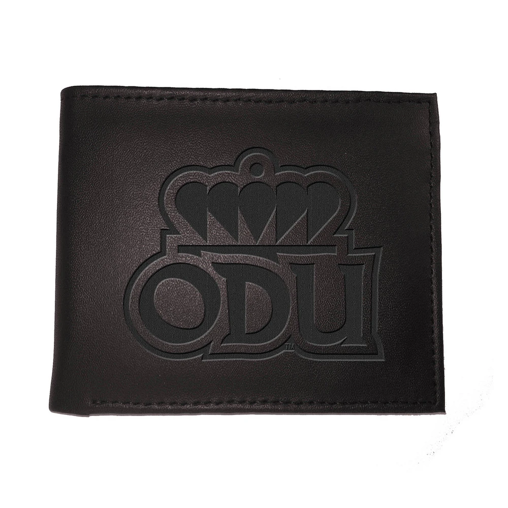 Black Old Dominion Monarchs Hybrid Bi-Fold Wallet