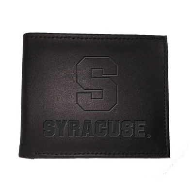 Black Syracuse Orange Hybrid Bi-Fold Wallet