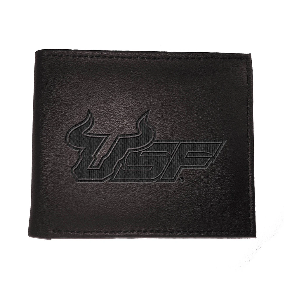 Black South Florida Bulls Hybrid Bi-Fold Wallet