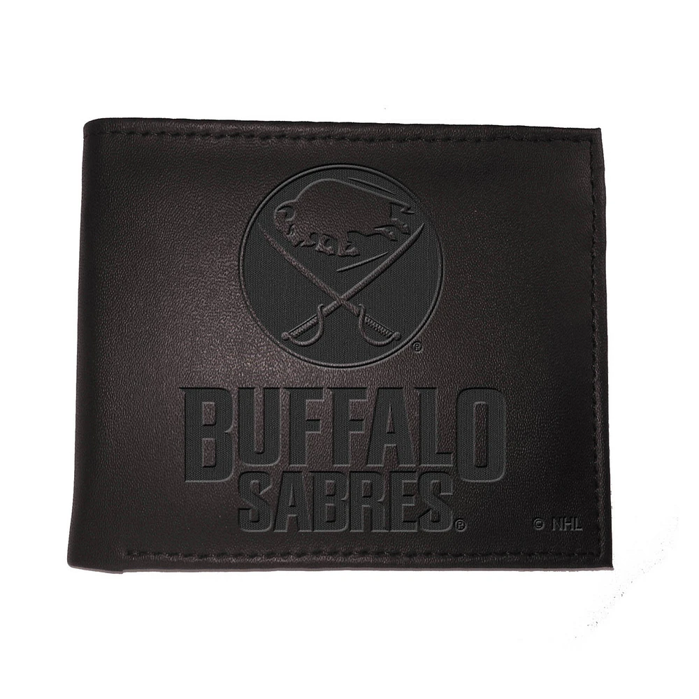 Black Buffalo Sabres Hybrid Bi-Fold Wallet