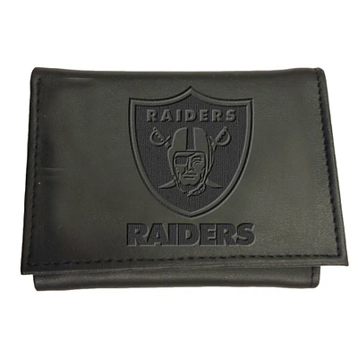 Black Las Vegas Raiders Hybrid Tri-Fold Wallet
