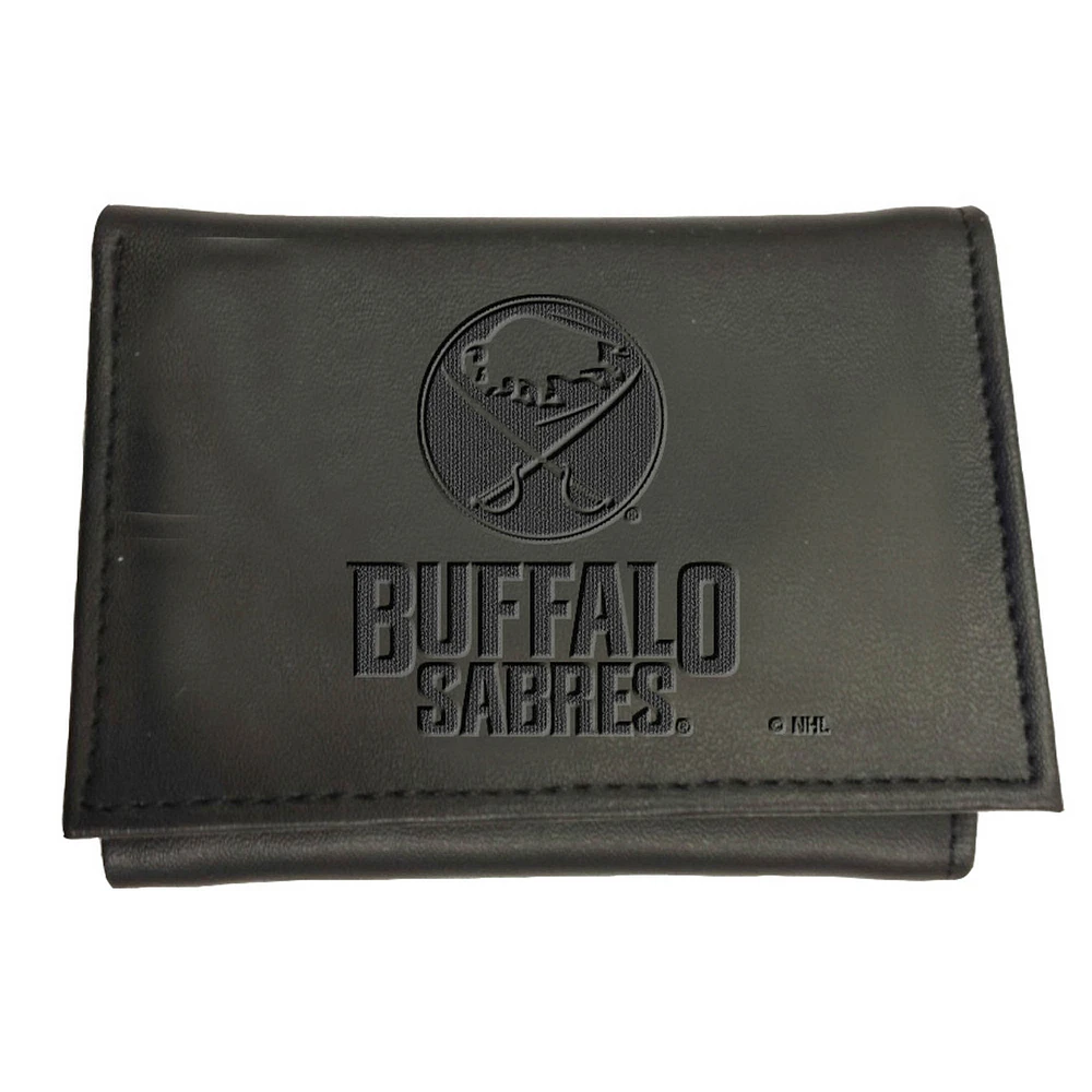 Black Buffalo Sabres Hybrid Tri-Fold Wallet