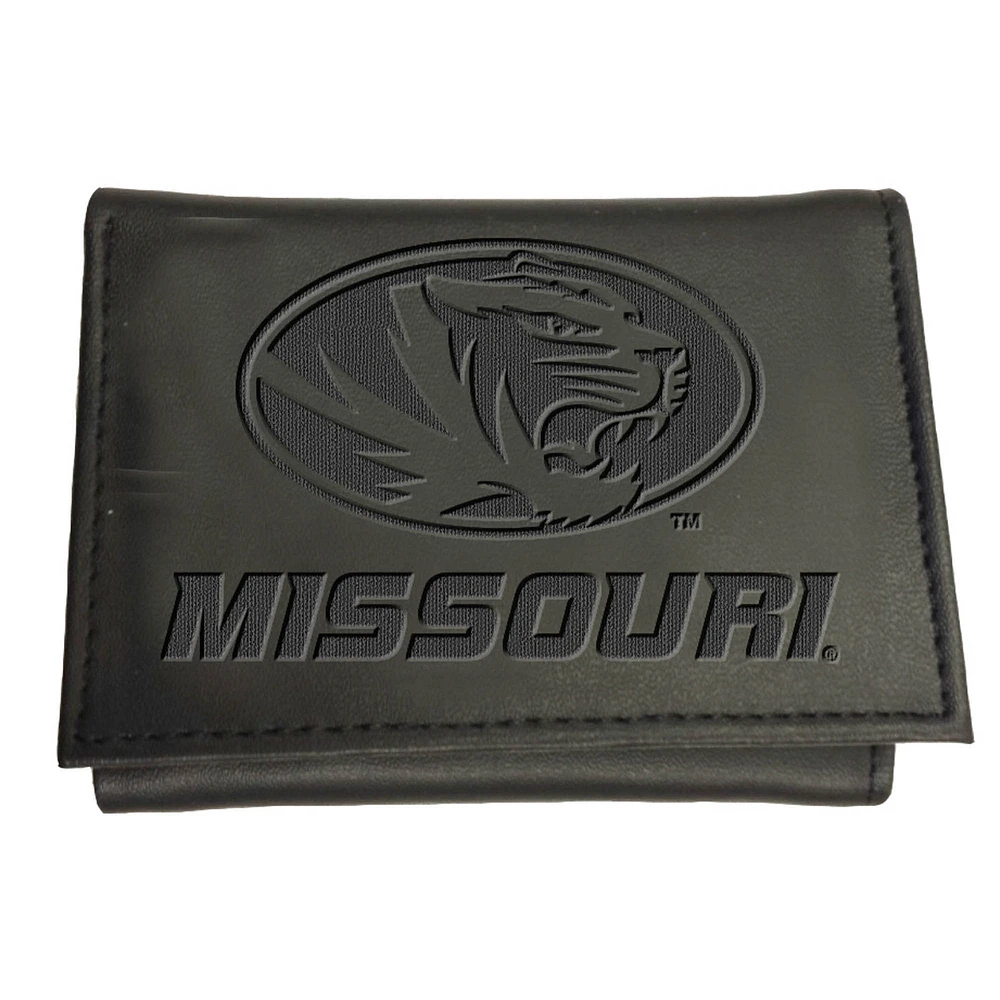 Black Missouri Tigers Hybrid Tri-Fold Wallet