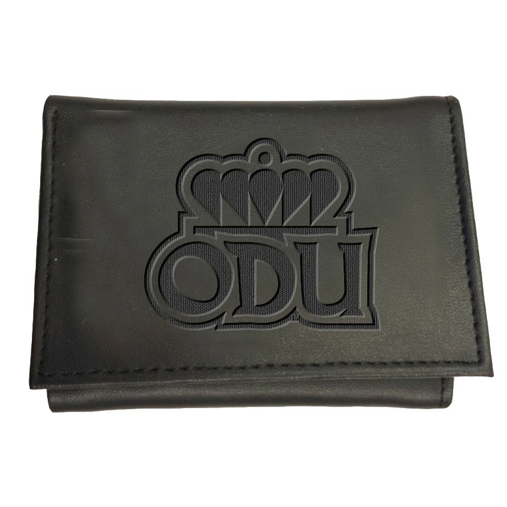 Black Old Dominion Monarchs Hybrid Tri-Fold Wallet