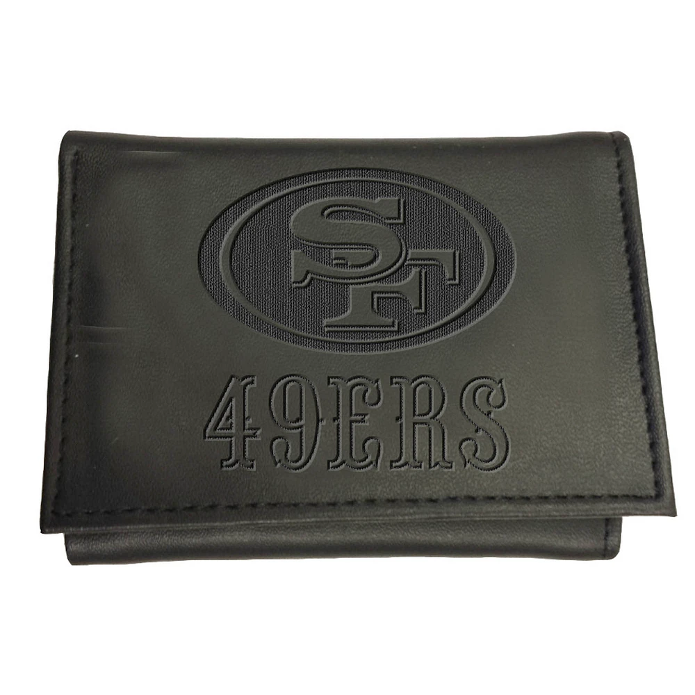 Black San Francisco 49ers Hybrid Tri-Fold Wallet