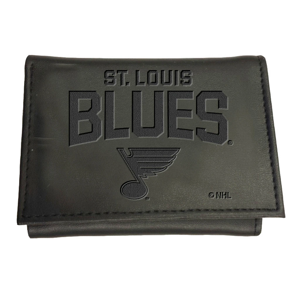 Black St. Louis Blues Hybrid Tri-Fold Wallet