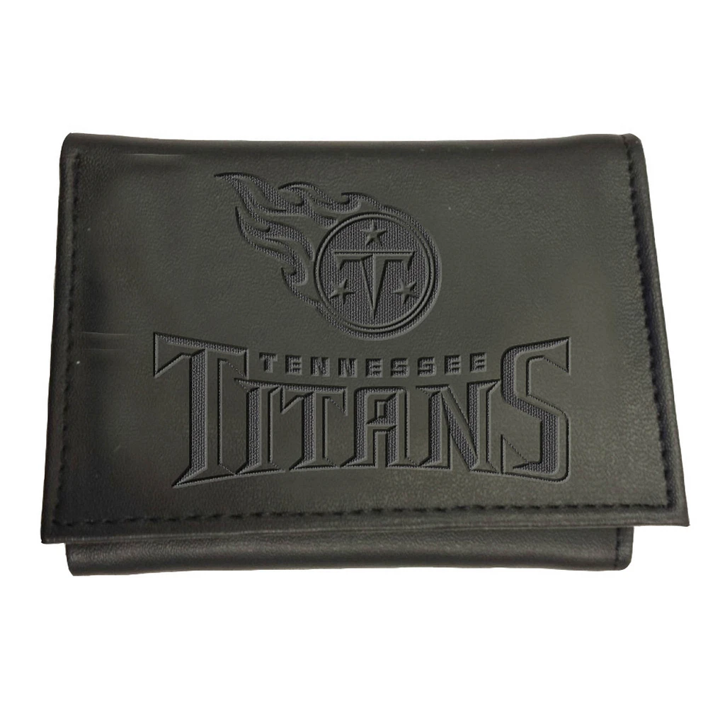 Black Tennessee Titans Hybrid Tri-Fold Wallet