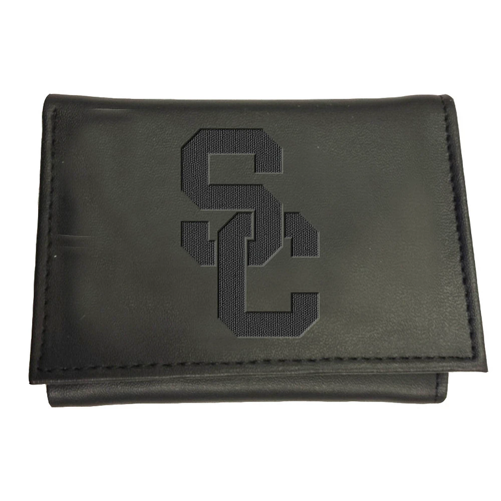 Black USC Trojans Hybrid Tri-Fold Wallet