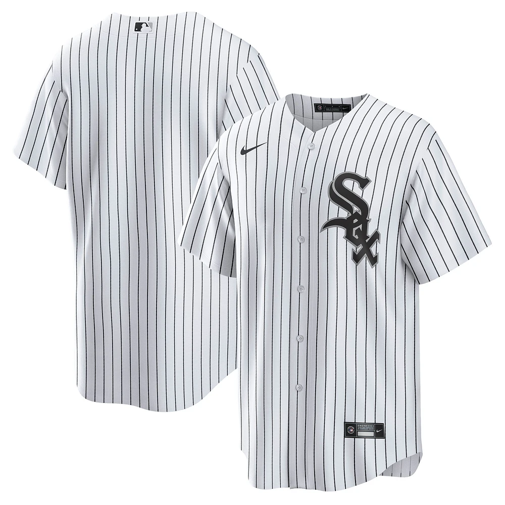 Men's Nike White Chicago Sox Big & Tall Home Replica Team Jersey