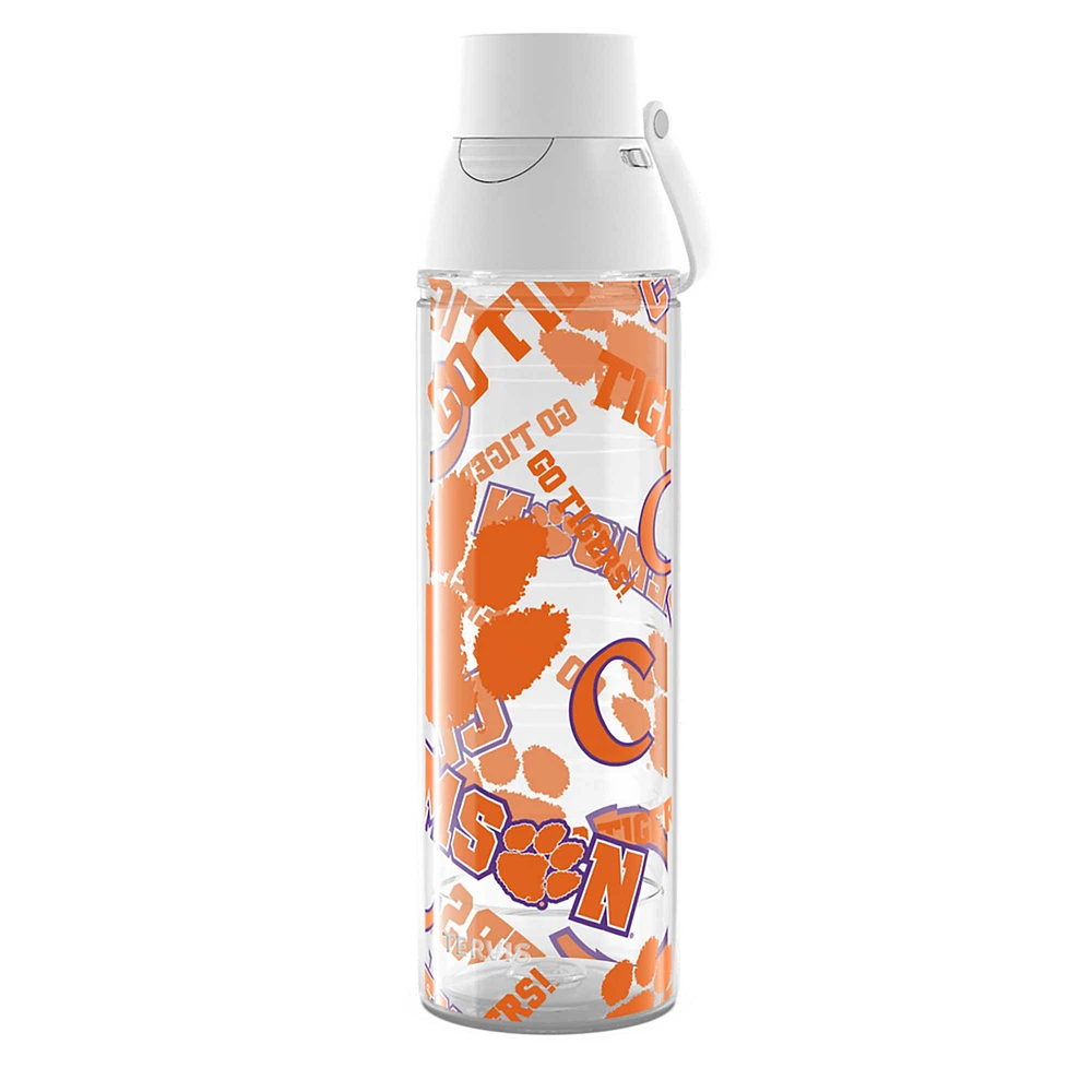Tervis Clemson Tigers 24oz. Allover Venture Lite Water Bottle