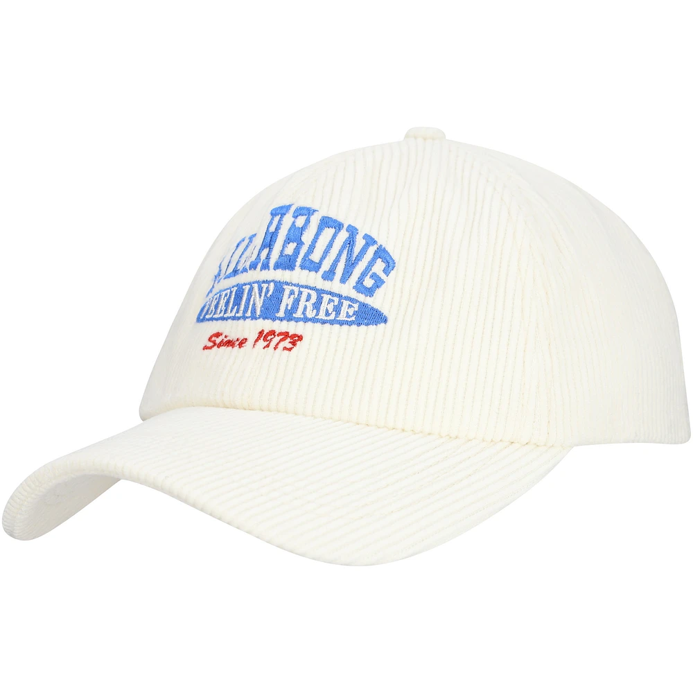 Women's Billabong White Dad Feelin' Free Adjustable Hat