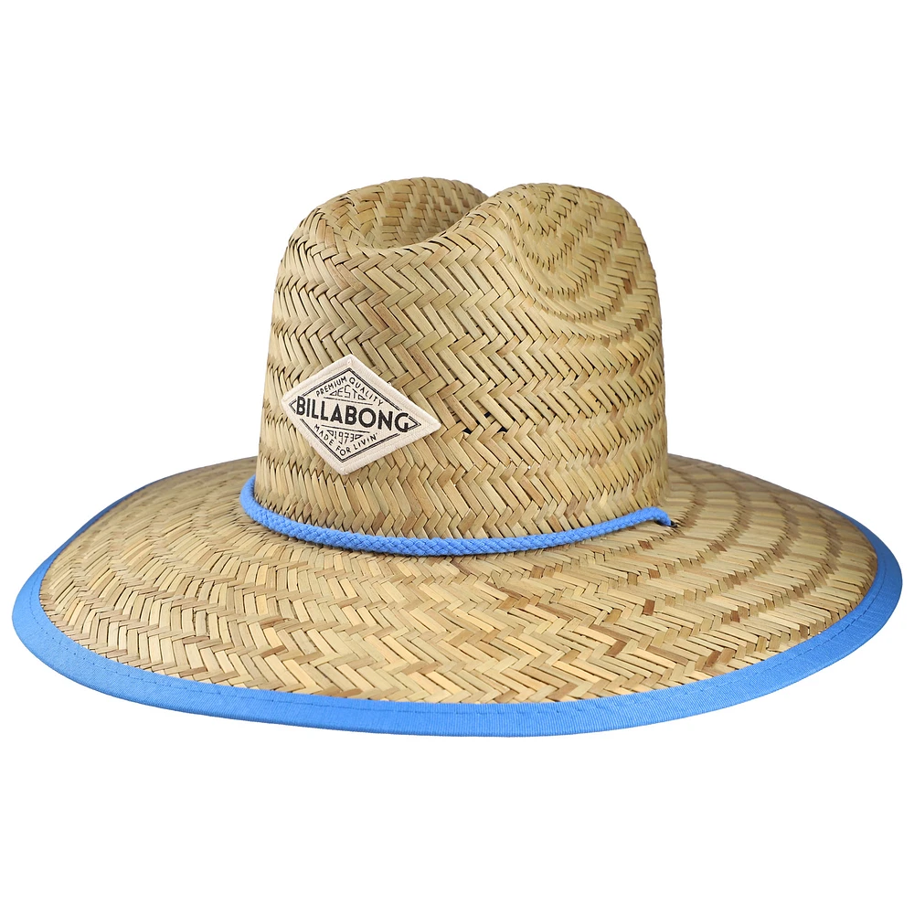 Women's Billabong Natural Tipton Straw Lifeguard Gambler Hat