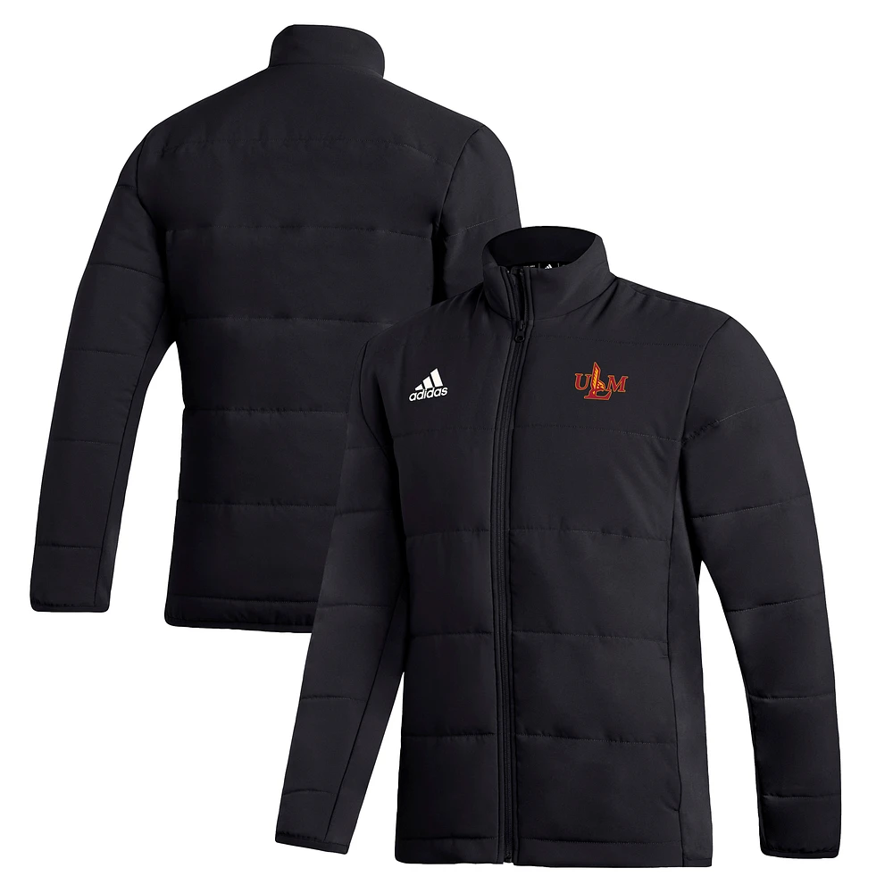 Men's adidas Black ULM Warhawks Midweight Full-Zip Jacket