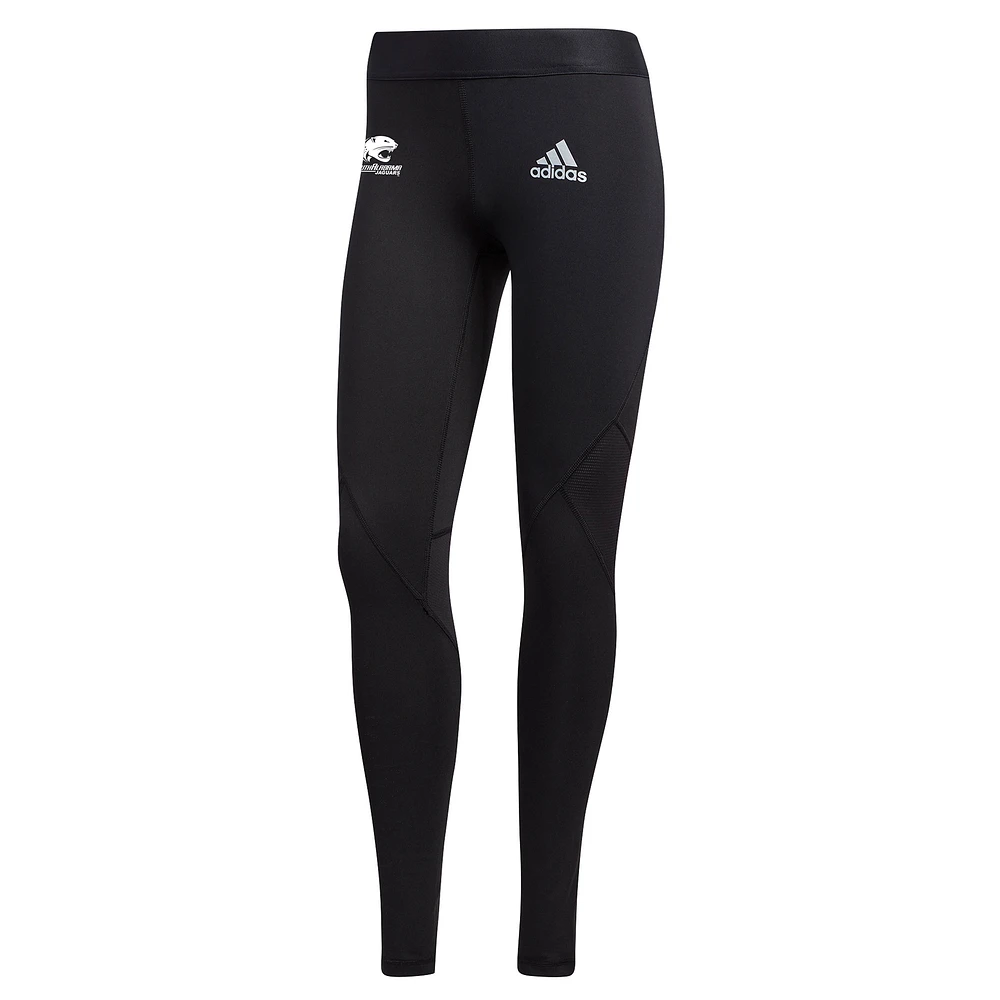 Women's adidas Black South Alabama Jaguars Alphaskin Leggings