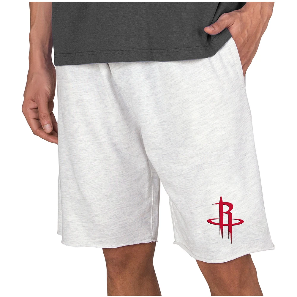 Men's Concepts Sport Cream Houston Rockets Mainstream Terry Shorts