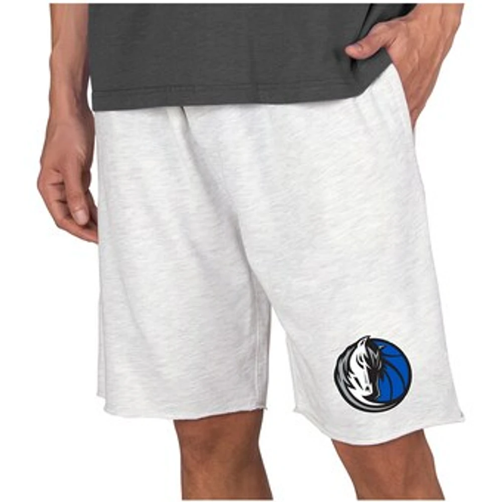 Men's Concepts Sport Cream Dallas Mavericks Mainstream Terry Shorts