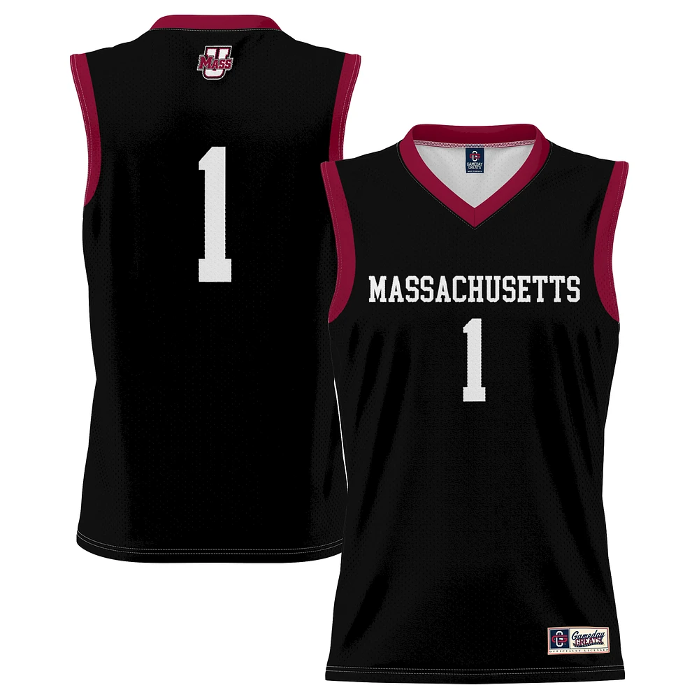 Men's GameDay Greats #1 UMass Minutemen Lightweight Basketball Jersey