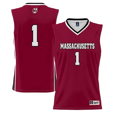 Youth GameDay Greats #1 Maroon UMass Minutemen Lightweight Basketball Jersey