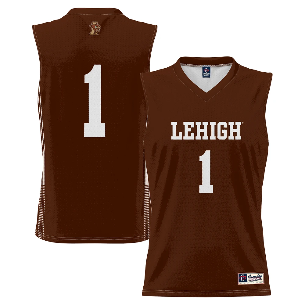 Youth GameDay Greats #1 Lehigh Mountain Hawks Lightweight Basketball Jersey