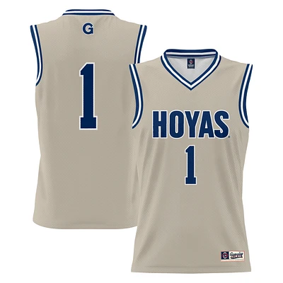 Youth GameDay Greats #1 Gray Georgetown Hoyas Lightweight Basketball Jersey
