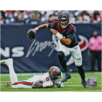C.J. Stroud Houston Texans Autographed 8" x 10" Escape from Pocket Photograph
