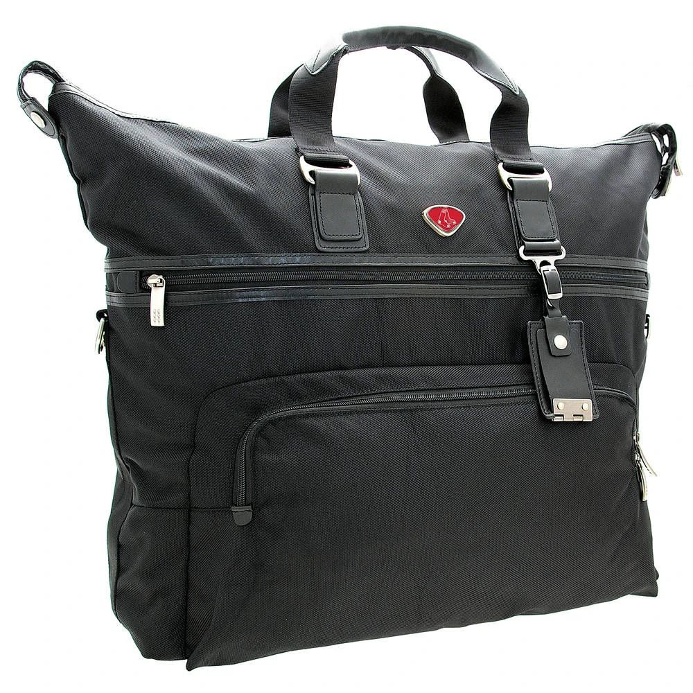 Black Boston Red Sox Executive Weekender Duffel Bag