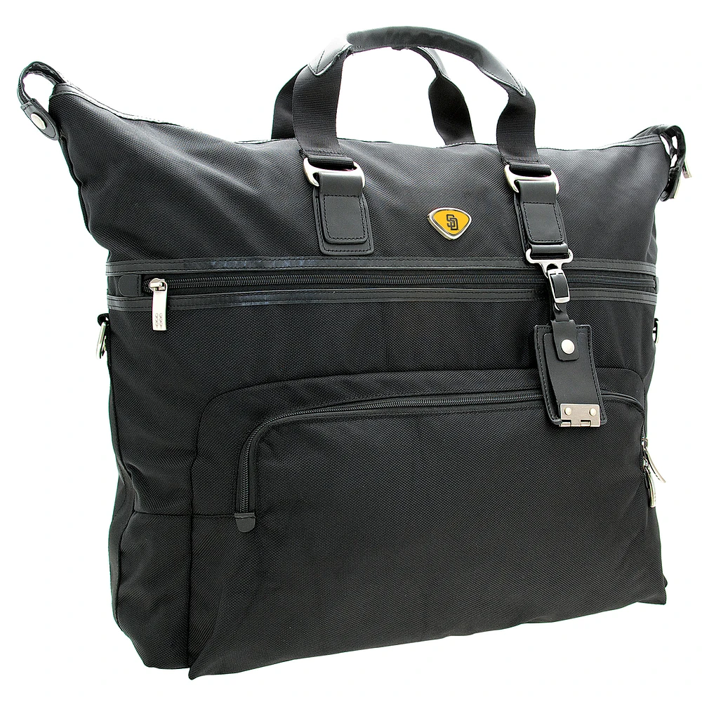Black San Diego Padres Executive Weekender Duffel Bag
