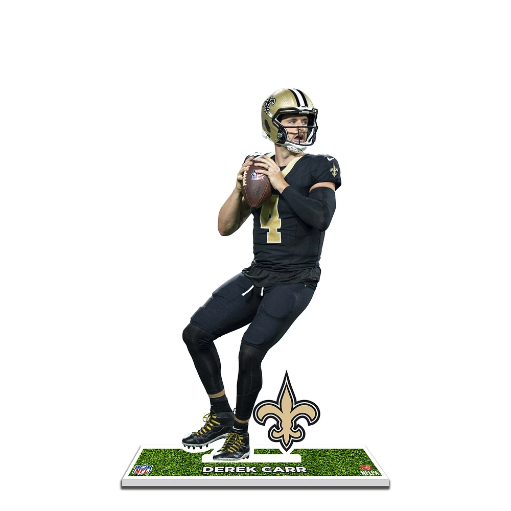 Derek Carr New Orleans Saints 12'' Player Standee Desktop Display