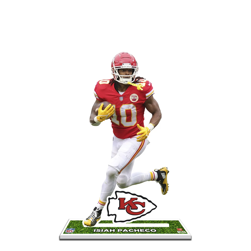 Isiah Pacheco Kansas City Chiefs 12'' Player Standee Desktop Display