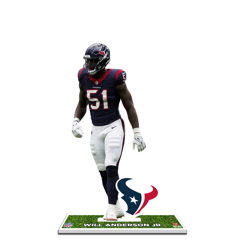 Will Anderson Jr. Houston Texans 12'' Player Standee Desktop Display