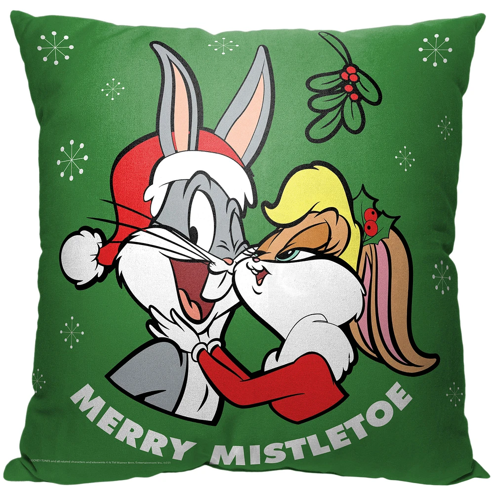 The Northwest Group Looney Tunes 18" x 18" Holiday Pillow